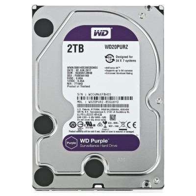 Жесткий диск Western Digital WD Purple 2 TB (WD20PURZ)