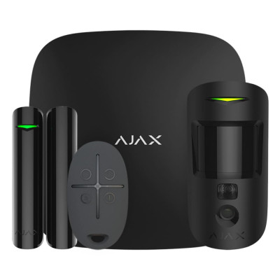 Ajax StarterKit Cam Plus (черный)