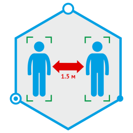 TRASSIR  Social Distance Detector