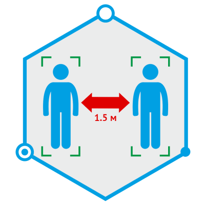 TRASSIR  Social Distance Detector